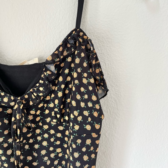 Black Floral Dress - L.A. Hearts | PacSun - Picture 4 of 4